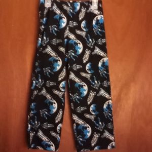 Boys Space Shuttle Pajama Pants Size 7